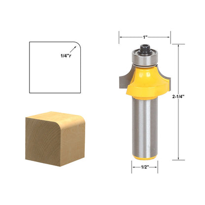 10 Bit 1/2" & 1/4" Shank Router Bit Set