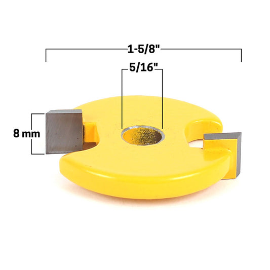 8mm Cutter for Rail and Stile Plywood Conversion Kit Router Bit