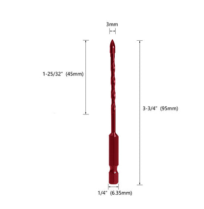 3-12mm Concrete Cobalt Glass Ceramic Drill Bit Set