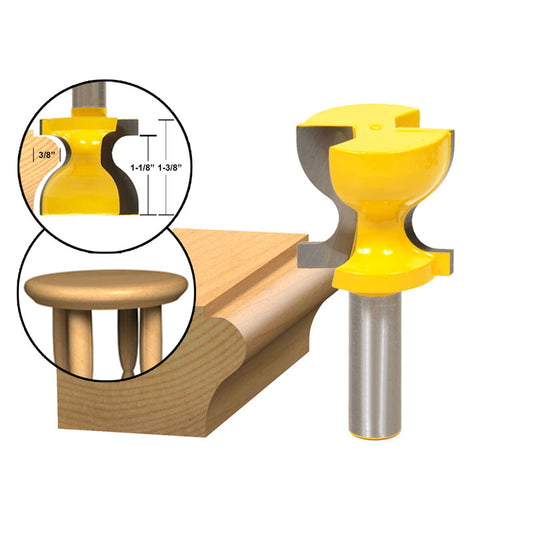 Windowsill Stool Molding C3 Carbide Tipped 1/2" Shank Router Bit