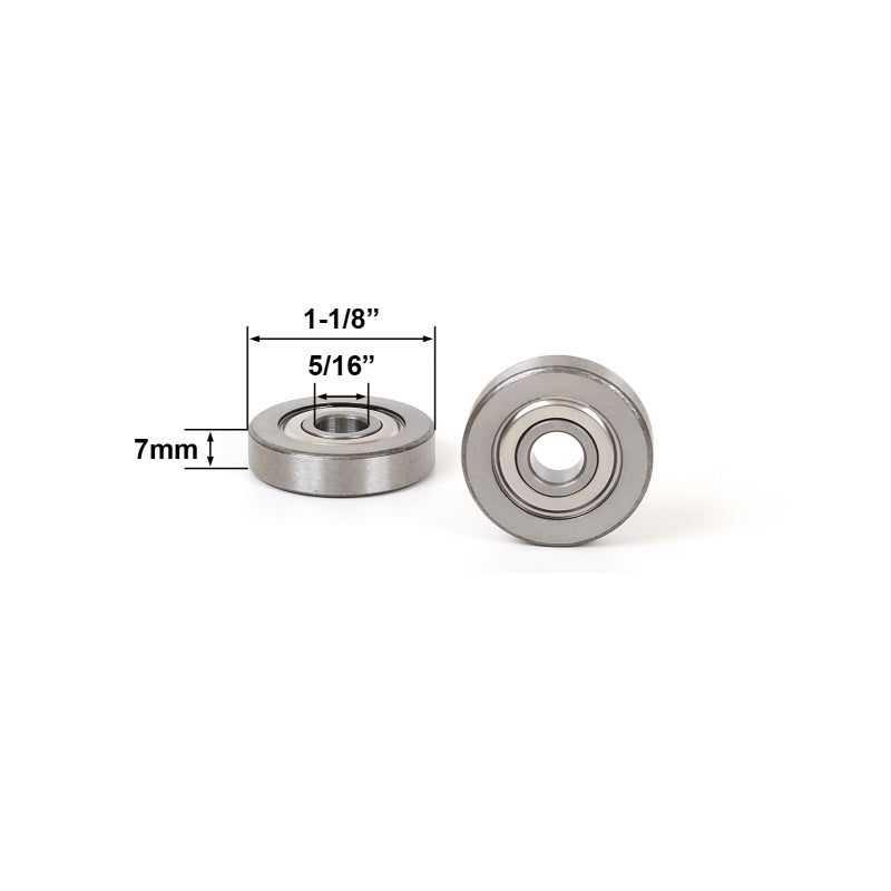 Router Bit Replacement Bearing Outer Diameter 1 1/8" & Inner diameter 5/16"