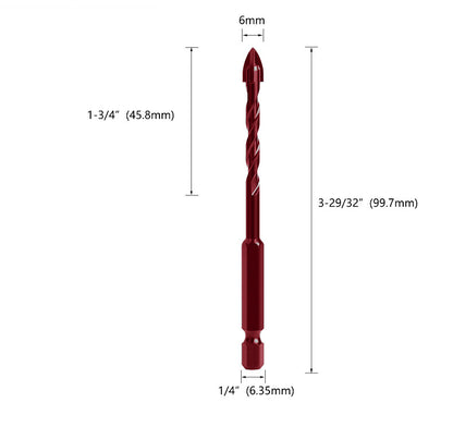 3-12mm Concrete Cobalt Glass Ceramic Drill Bit Set