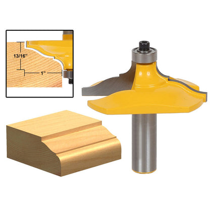 Classical & Beaded 2 Bit Handrail 1/2" Shank Router Bit Set