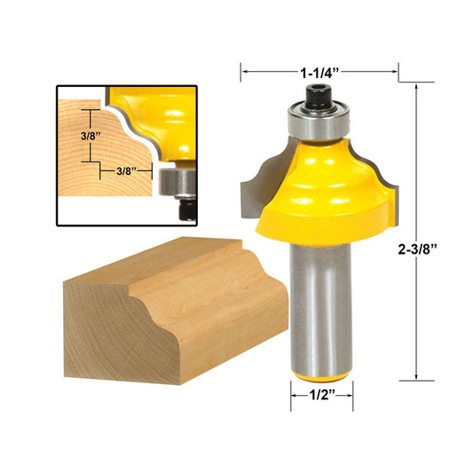 Wavy Edge Molding 1/2" Shank Router Bit