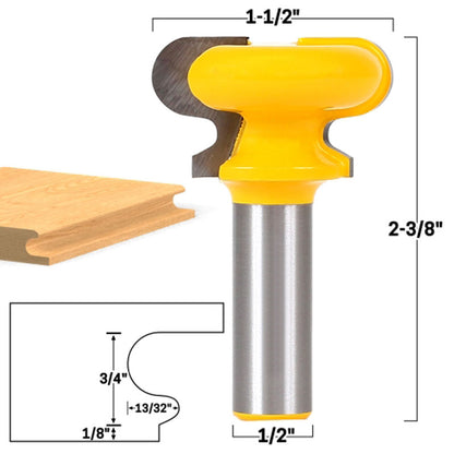 1 1/2" Finger Grip 1/2" Shank Router Bit